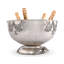 Majestic Forest Pewter Punch Bowl