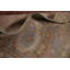 Tapis traditionnel gris en laine patiné 7 x 10
