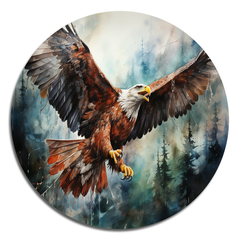 Art amérindien Spirit of Eagle - People, H 36 po x l 36 po