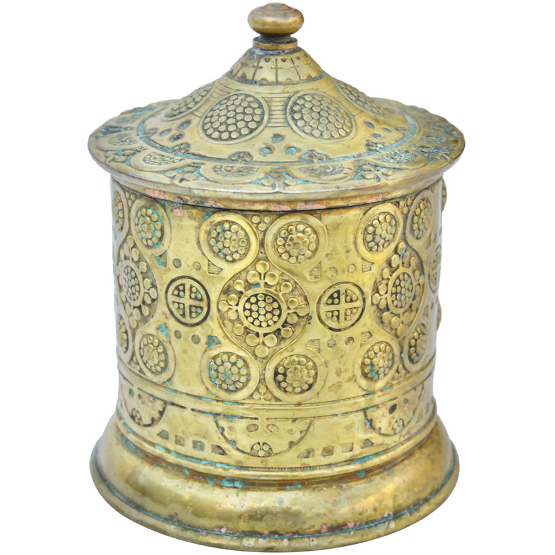 Handmade Brass Jar
