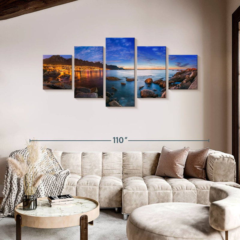 Golden Cape Town Coast, H 42 po x l 92 po