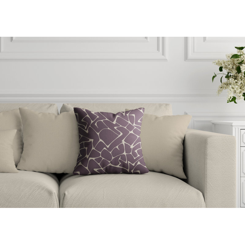 Housse de coussin d'extérieur Huxley, L 15 po x H 15 po, Mauve