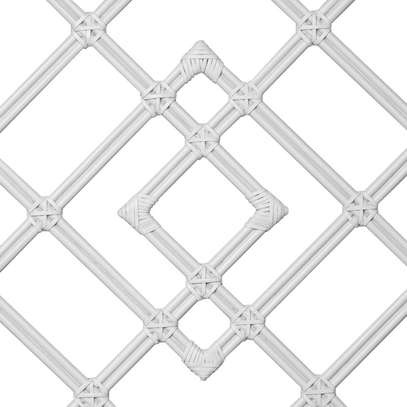 Lit standard Darien, Simple, Blanc