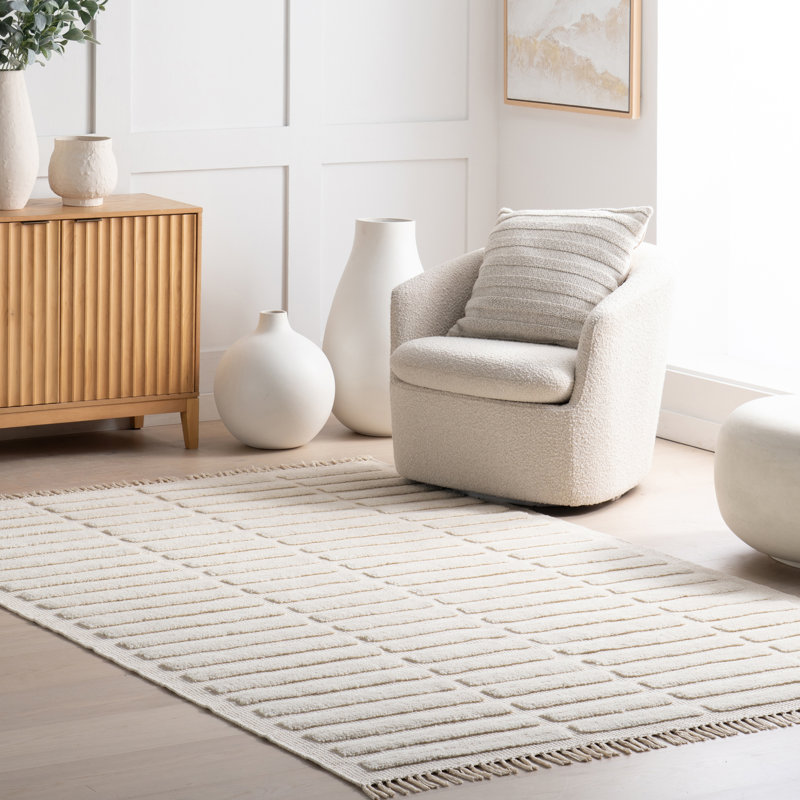 Tapis Zavira, Rectangle 6 pi x 9 pi, Beige