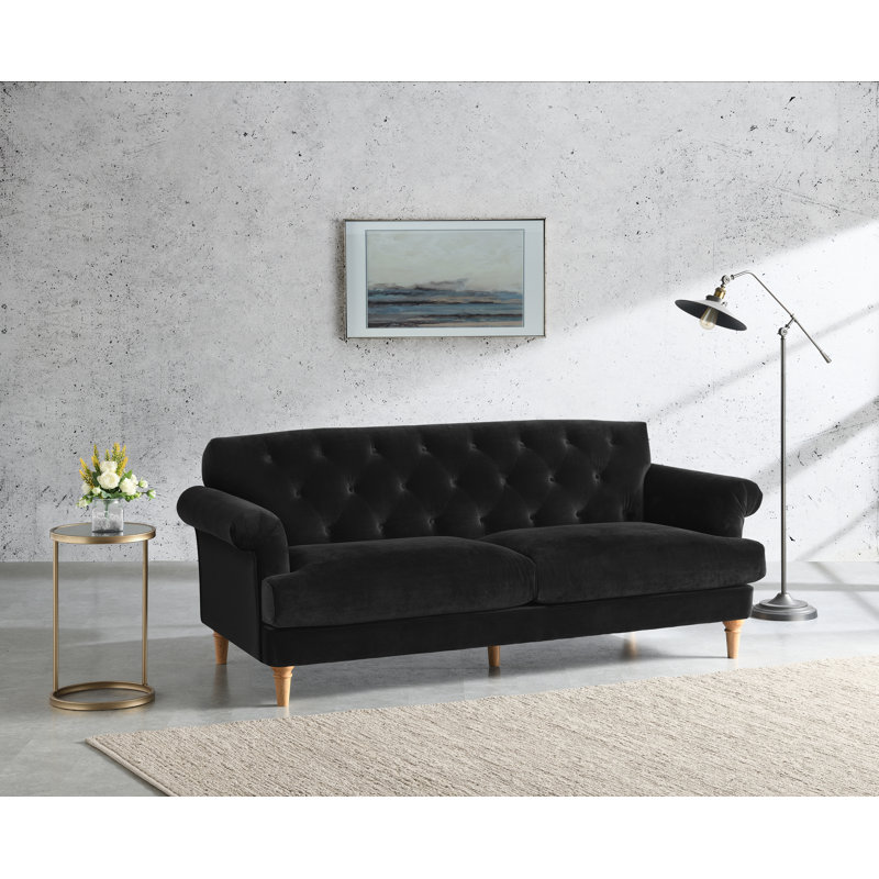 Cobb 3 Seater Sofa, Black