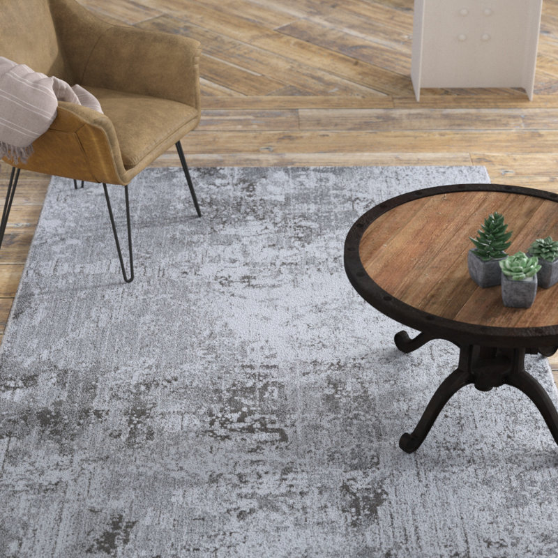 Driggers Abstract Indoor Rug, Rectangle 5'3" x 7'6"