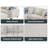 Flexible Combination Module Reversible Sectional Sofa-1654162704