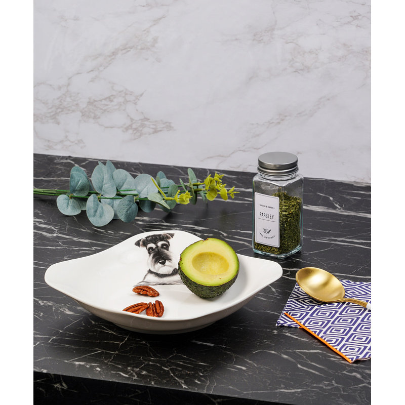 Service de table en porcelaine 11 pièces - Schnauzer