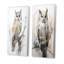 Ensemble de 2 décorations murales Hibou majestueux «Wise And Watchful»-1858717807-1858717802
