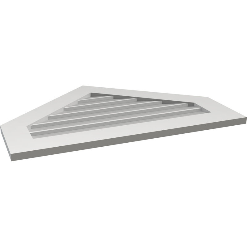 Ventilateur à pignon non-fonctionnel Signature, H 24 po x l 34 po x P 1 po, 10/12