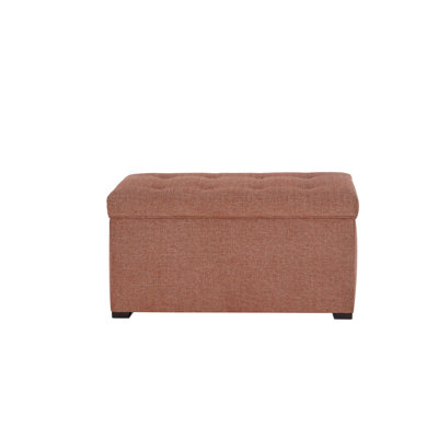 Birney Upholstered Flip Top Storage Bench by One Allium Way
