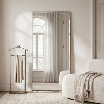Rectangle Leaning and Freestanding Full Length Mirror