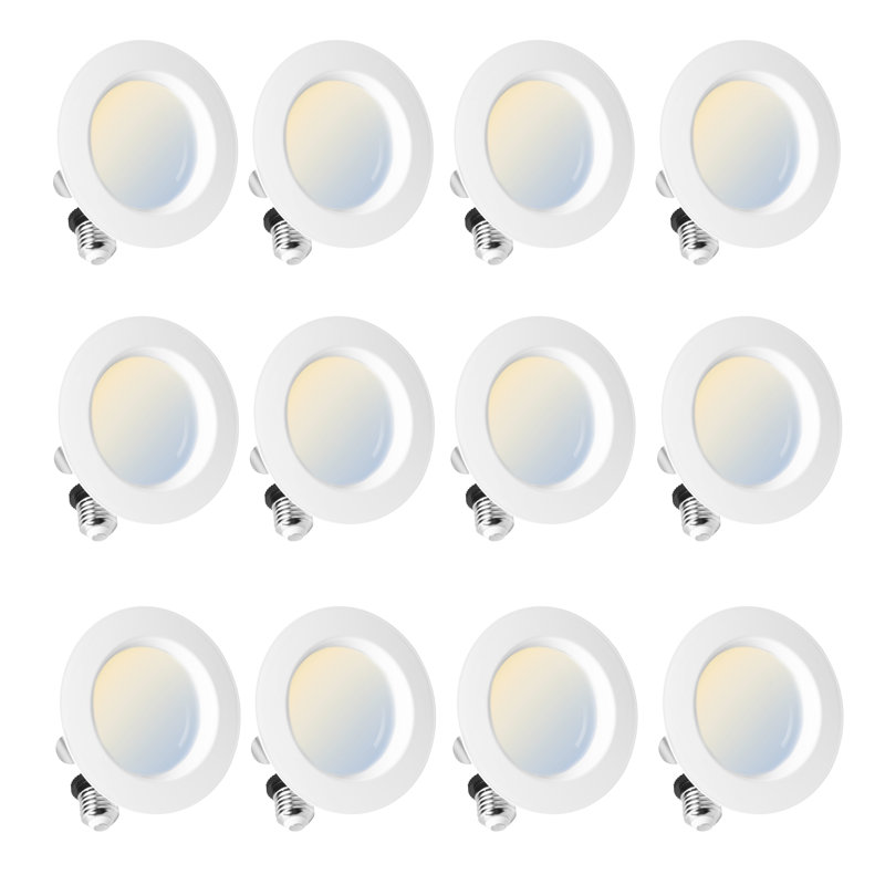 4" Retrofit LED, 9W, 3CCT Selectable, Dimmable