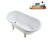 57.5'' x 29.5'' Soaking Acrylic Bathtub-83636142-83636133