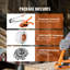 Appareil d'emballage alimentaire orange VEVOR