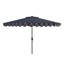 Parasol de plage festonné 130 po Martelle-439327031