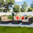 Arleht 7-Piece Wicker / Rattan Outdoor Sectional Seating Group with Cushions-351569844