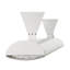 Chauffe-terrasse électrique à deux éléments 61 pouces et 6000 watts 240V Eurofase-92286602