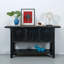 Console en bois massif 16 po Amalfi-66423378