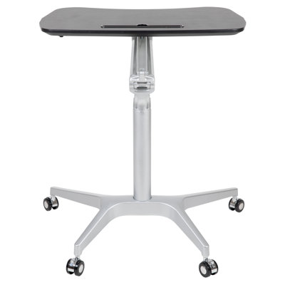 Mobile Sit-Down, Stand-Up Ergonomic Computer Desk