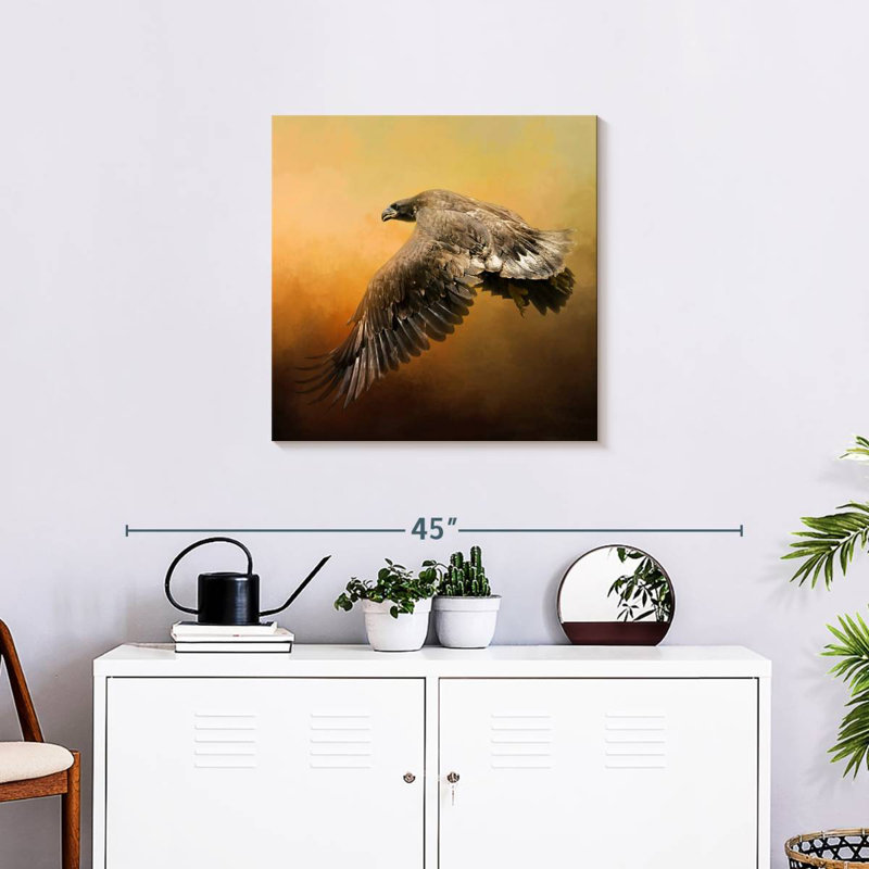 Brampt First Flight, 24" H x 24" W