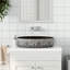 ClassicLiving Bransbury 56.5mm L x 36.5mm W Black/Blue Ceramic Oval Sink