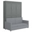 Lit escamotable mural Murphy avec coussin-859075535