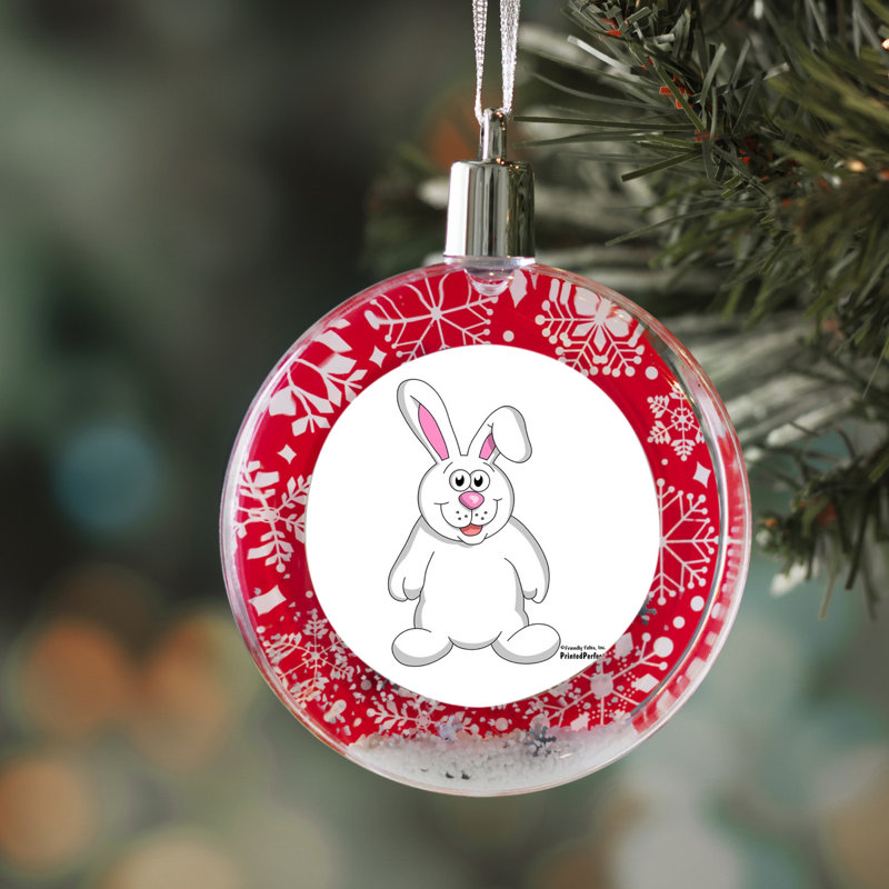 Boule de Noël en forme de boule de neige personnalisable, Oui