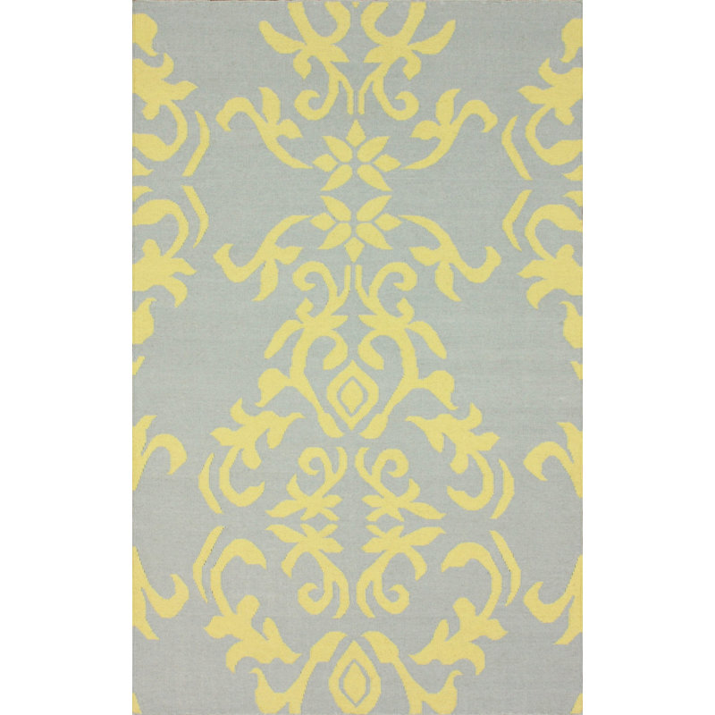 Jayleen Wool Floral Indoor Rug, 5' x 8'