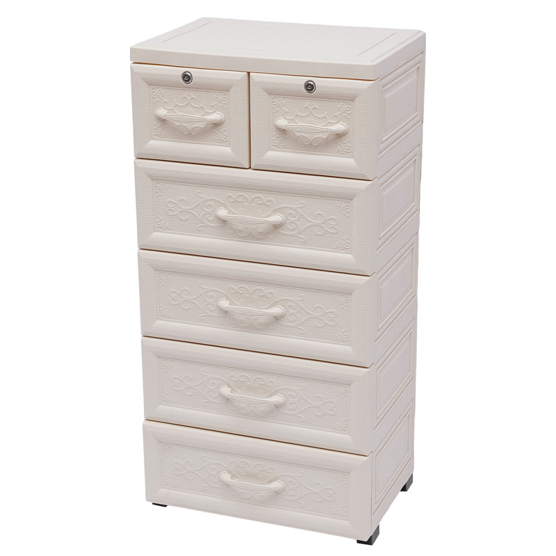 Commode 5 tiroirs avec rangement