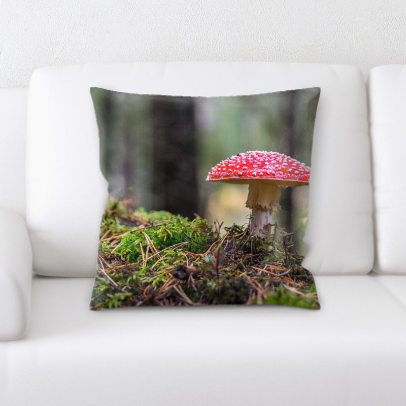 Coussin champignon champignon