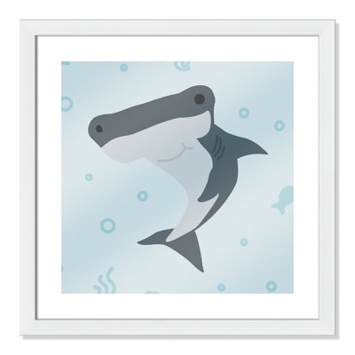 Impression sur papier Happy Hammerhead