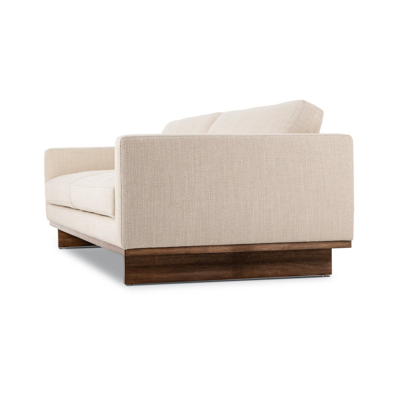 Everly Sofa, Irving Taupe, Antique Cocoa
