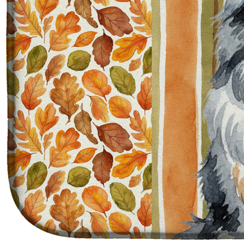 Tapis de séchage Blue Merle Sheltie Heirloom