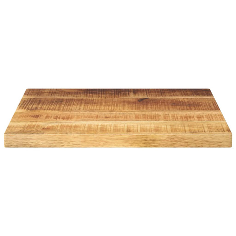 Solid Wood Table Top, 2.5cm H x 40cm W x 40cm D