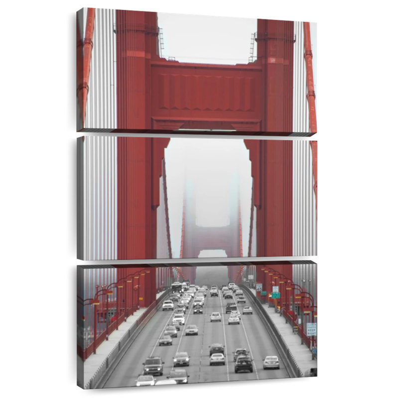 Lilie Misty Golden Gate Bridge, H 32 po x l 20 po