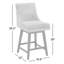 Tabouret de bar pivotant Zahara-101687102