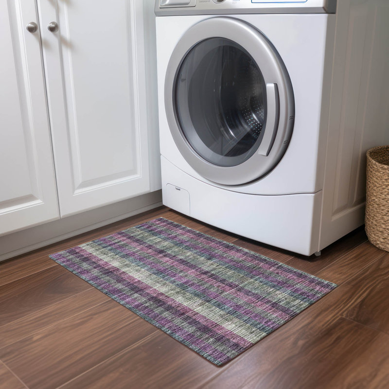  Chayden Area Rug with Non-Slip Backing, Rectangle 1'8" x 2'6"