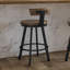  Tabouret de comptoir pivotant Astrid-1809664407