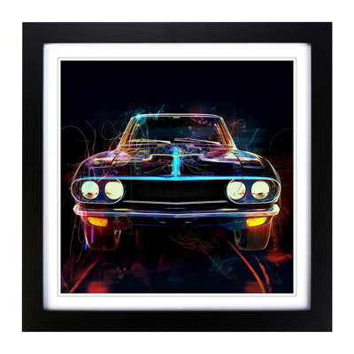 Single Picture Frame Print on Wood
