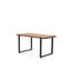 Table en bois massif Live Edge pour salon, 38,43 po, style rustique noyer 39 po café en noyer, décoration de chambre idéale