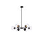 Lustre linéaire moderne Spoutnik à 6 lumières Caisha-71050015-61751725