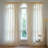 Ramonte Cotton Blend Semi Sheer Curtain Pair-2092782898-2092782909