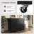 Kitchen Island With Drop Leaf, Kitchen Storage Cart With 3 Tier Pull Out Cabinet Organizer, Internal Storage Rack, Rolling Kitchen Cart On Wheels With Towel Rack, 2 Drawers, For Kitchen, Black-1762454489