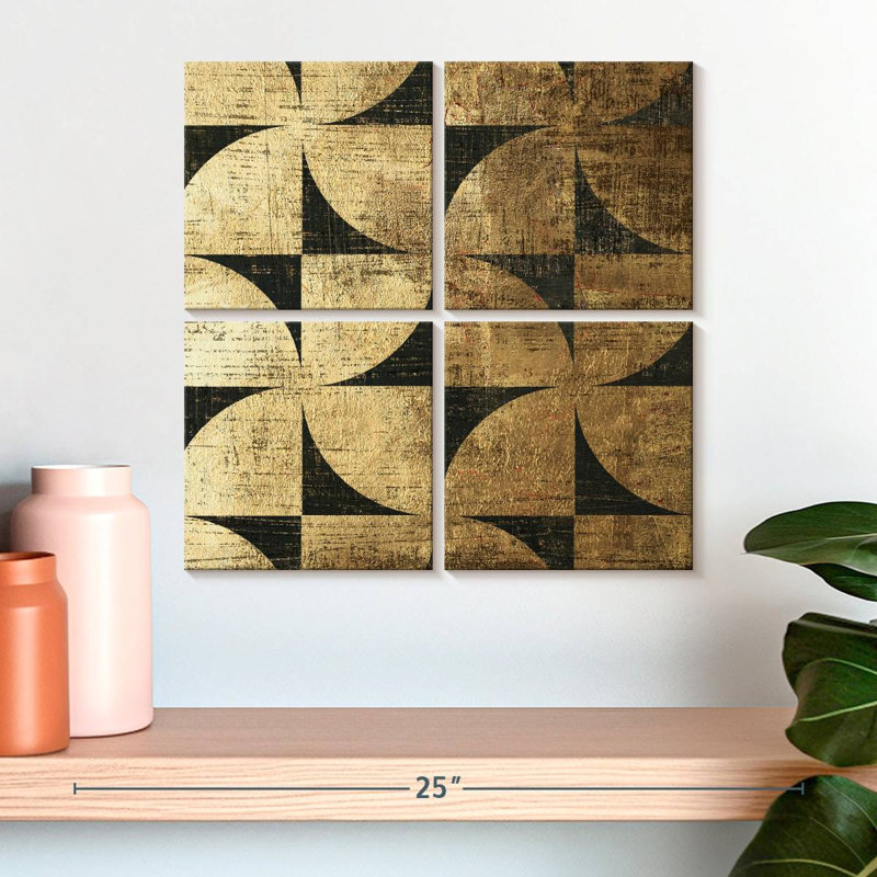 Avery Art déco IV, H 18 po x l 18 po
