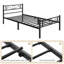 Metal Bed Frame with Headboard/Under-Bed Storage-884835027-860186719