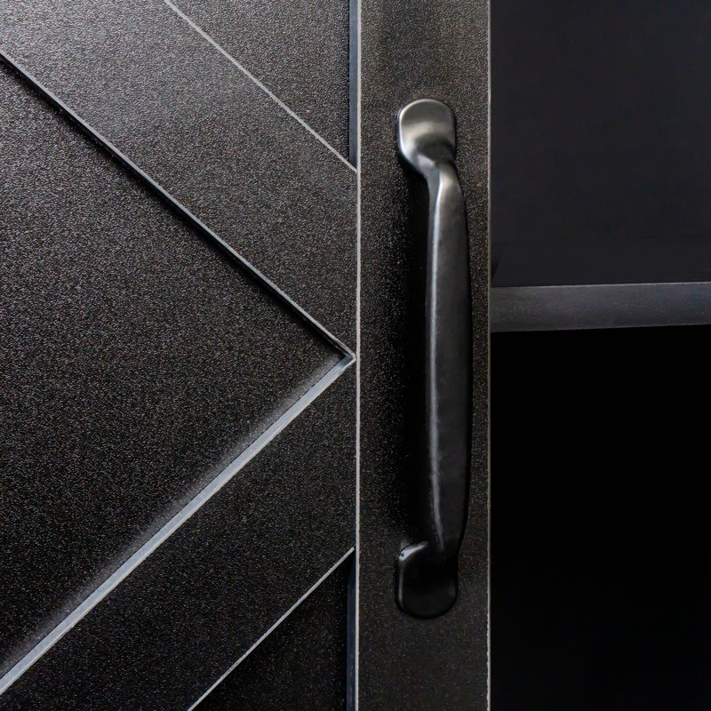 Crédence de rangement une pièce Cherronda, Noir