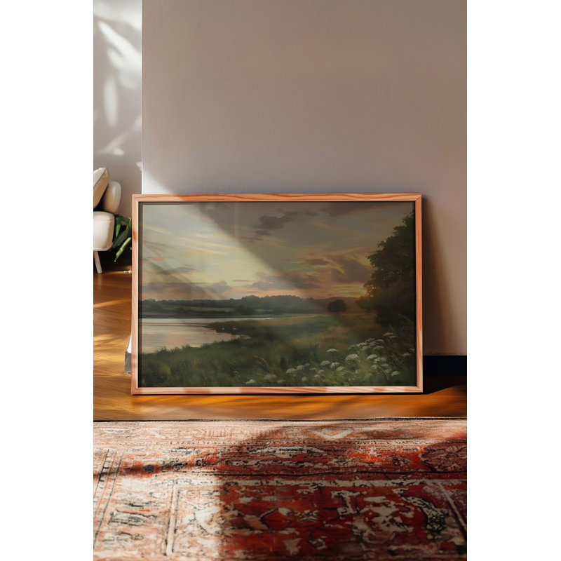 Peinture décorative encadrée