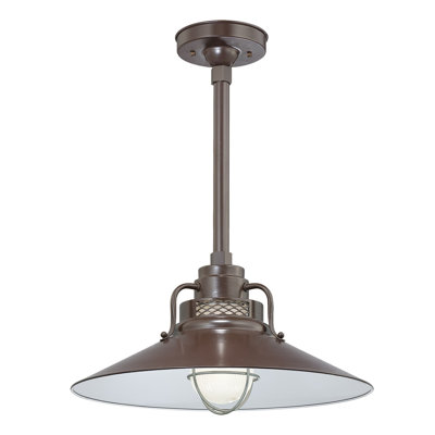 Luminaire suspendu conique à 1 lumière Eliseo