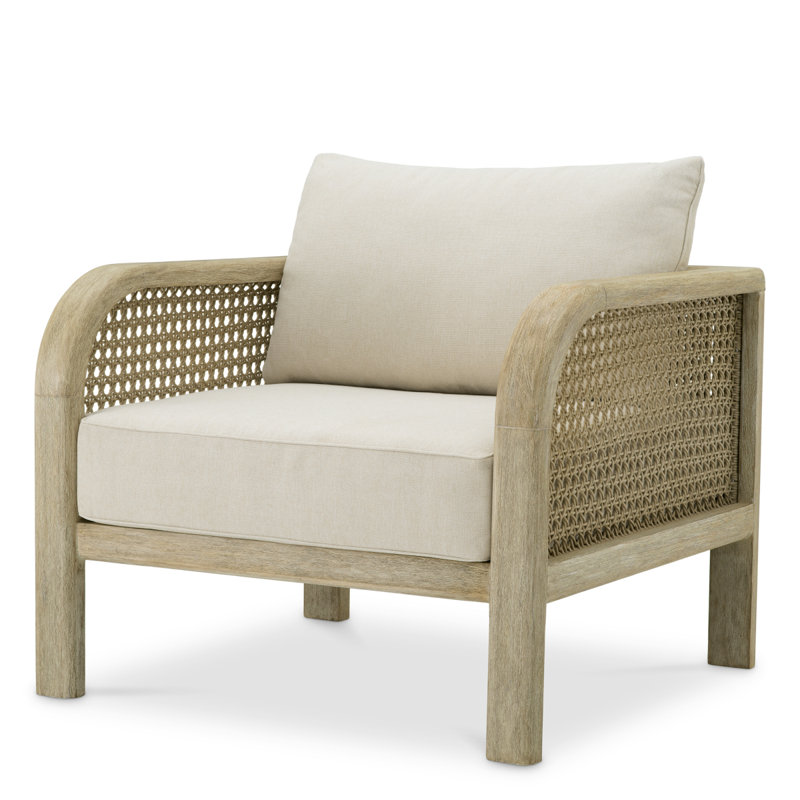 Julian Outdoor Teak Lounge Chair